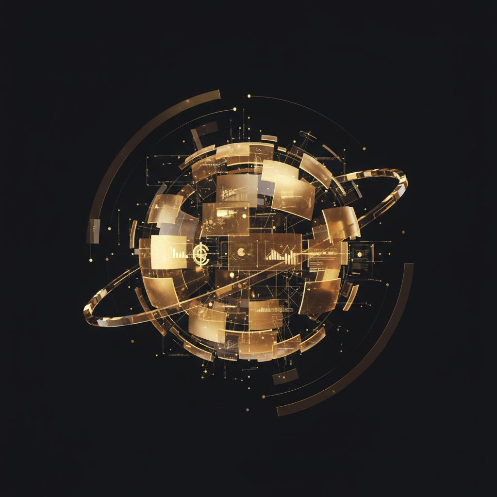 Golden enterprise sphere